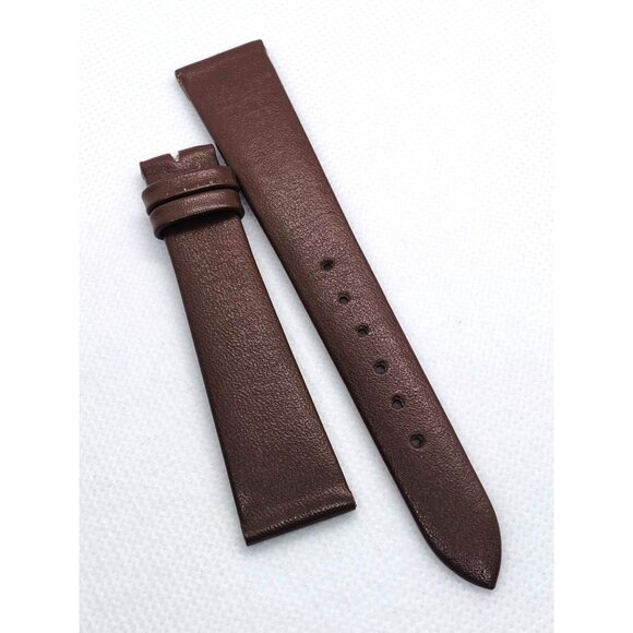 Tiffany & Co Genuine Brown Leather 18mm